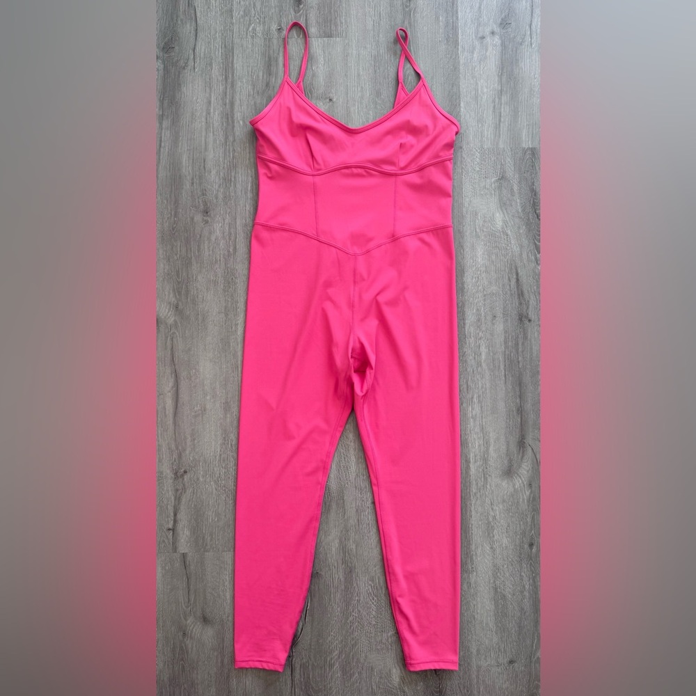 JoyLab Hot Pink Workout One Piece Jumpsuit | Size XL